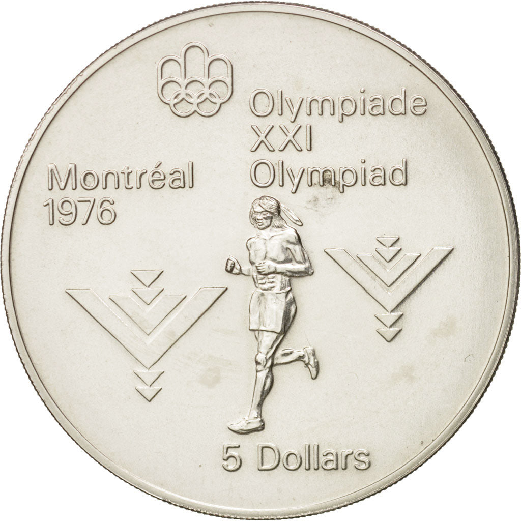 Coin, Canada, Elizabeth II, 5 Dollars, 1975, Royal Canadian Mint, Ottawa