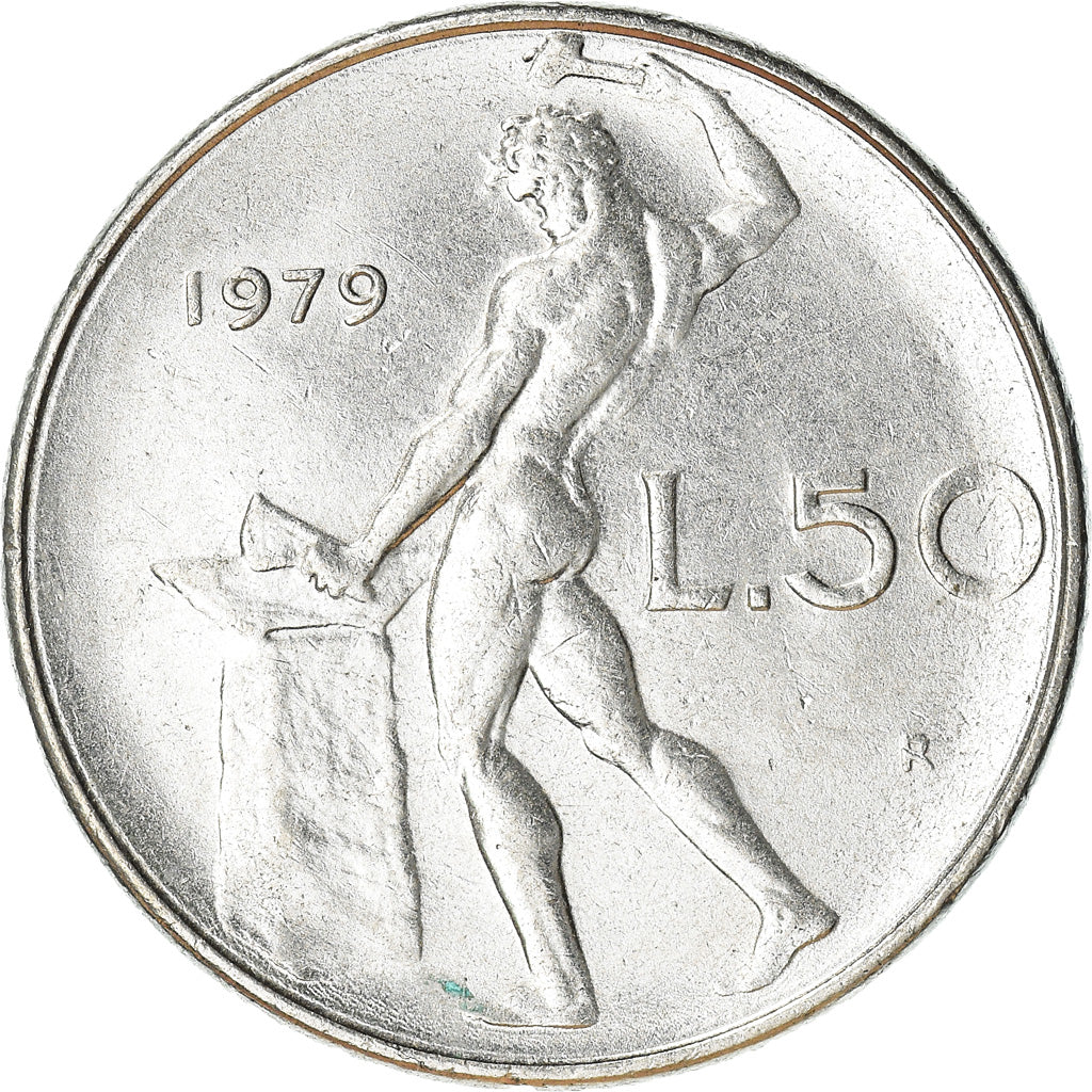 Moneta, Italia, 50 Lire, 1979