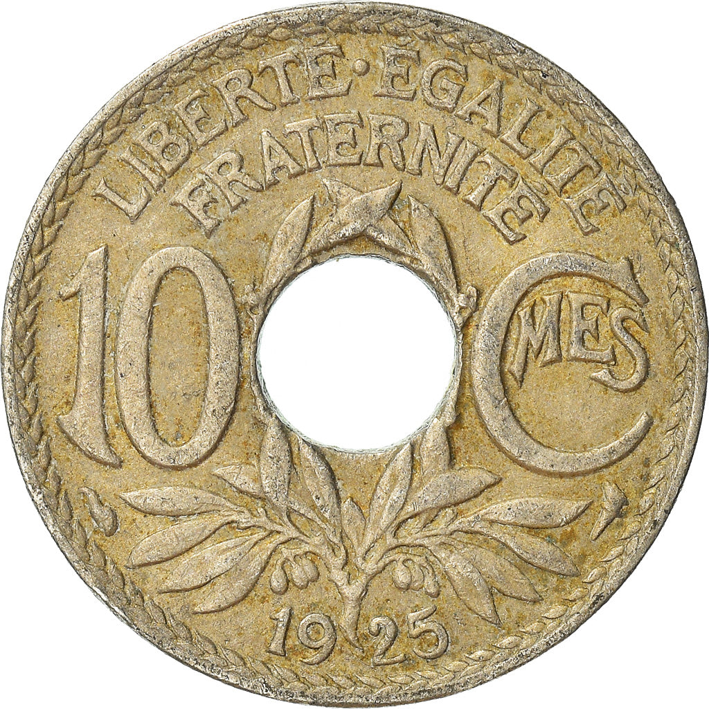 Coin, France, 10 Centimes, 1925