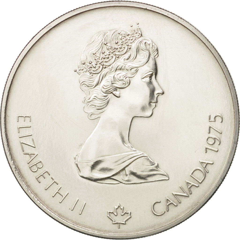 Coin, Canada, Elizabeth II, 5 Dollars, 1975, Royal Canadian Mint, Ottawa