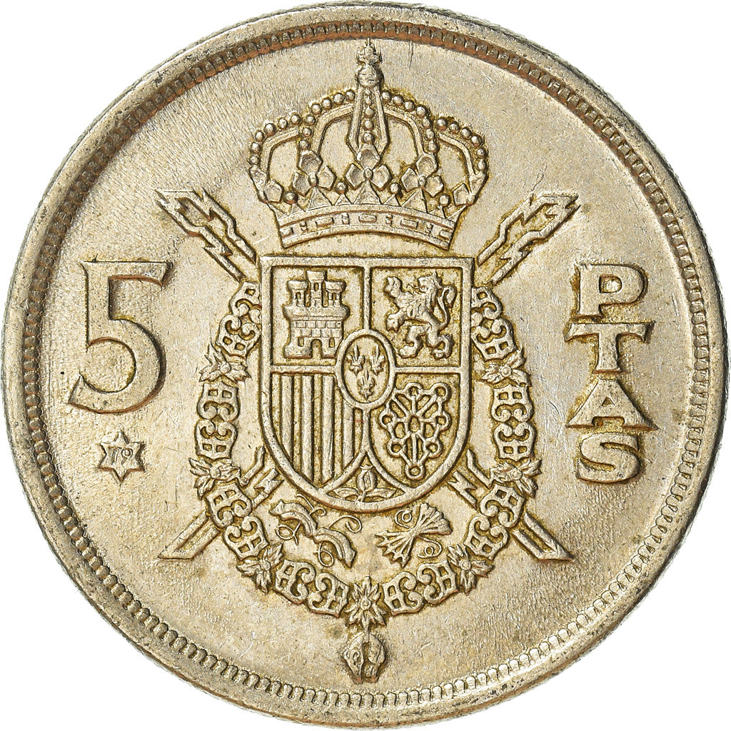 Moeda, Espanha, 5 Pesetas, 1979