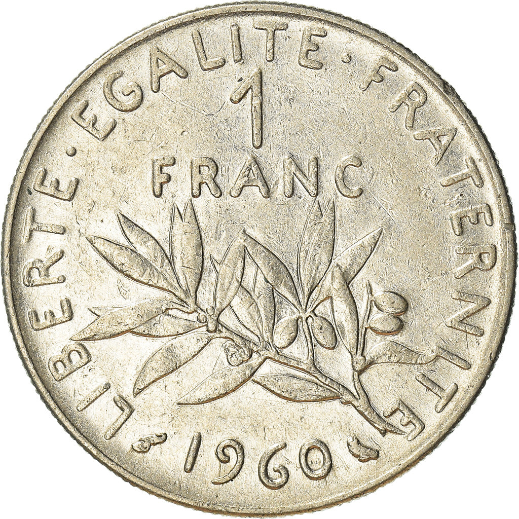 Moeda, França, Franc, 1960