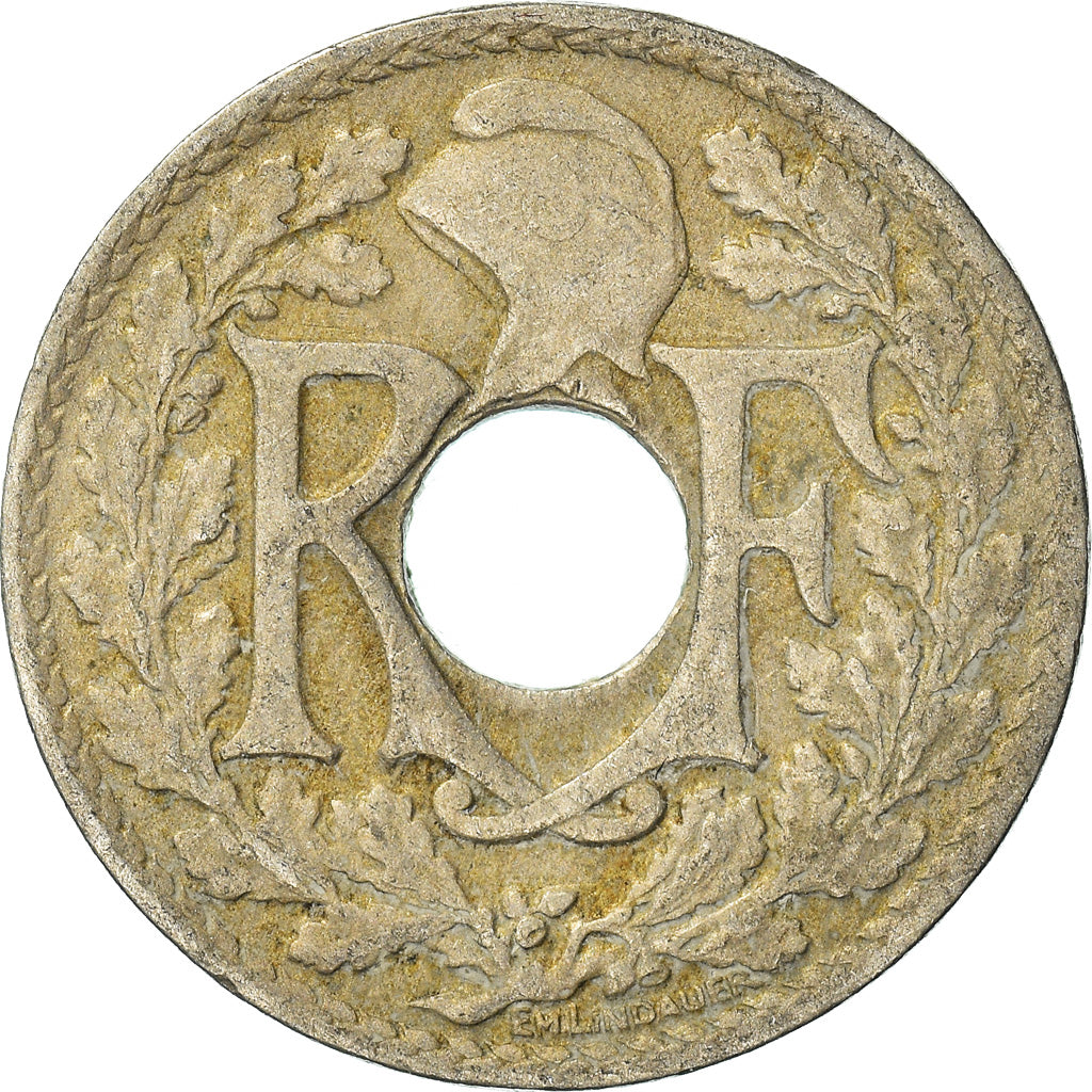 Moneta, Francia, 10 Centimes, 1924