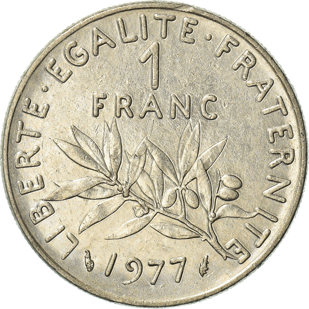 Moeda, França, Franc, 1977