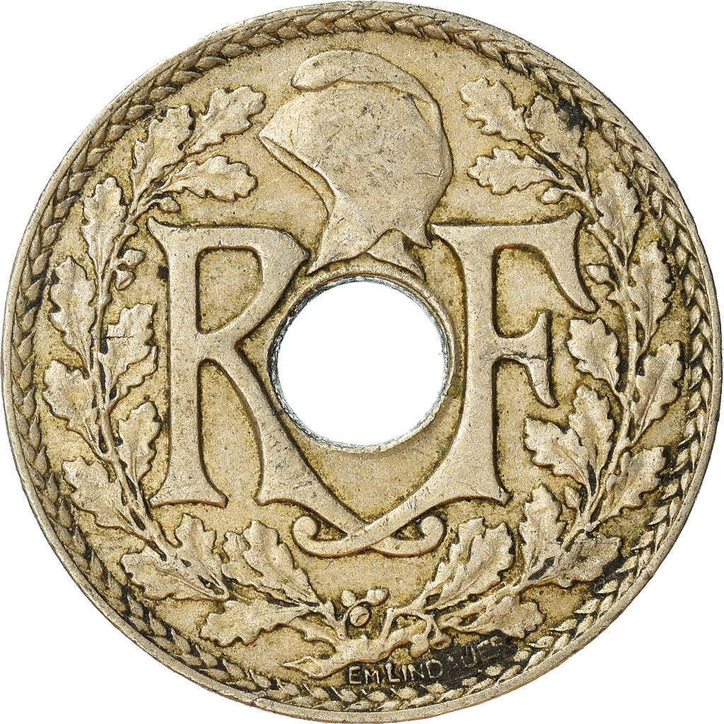 Moeda, França, 25 Centimes, 1925
