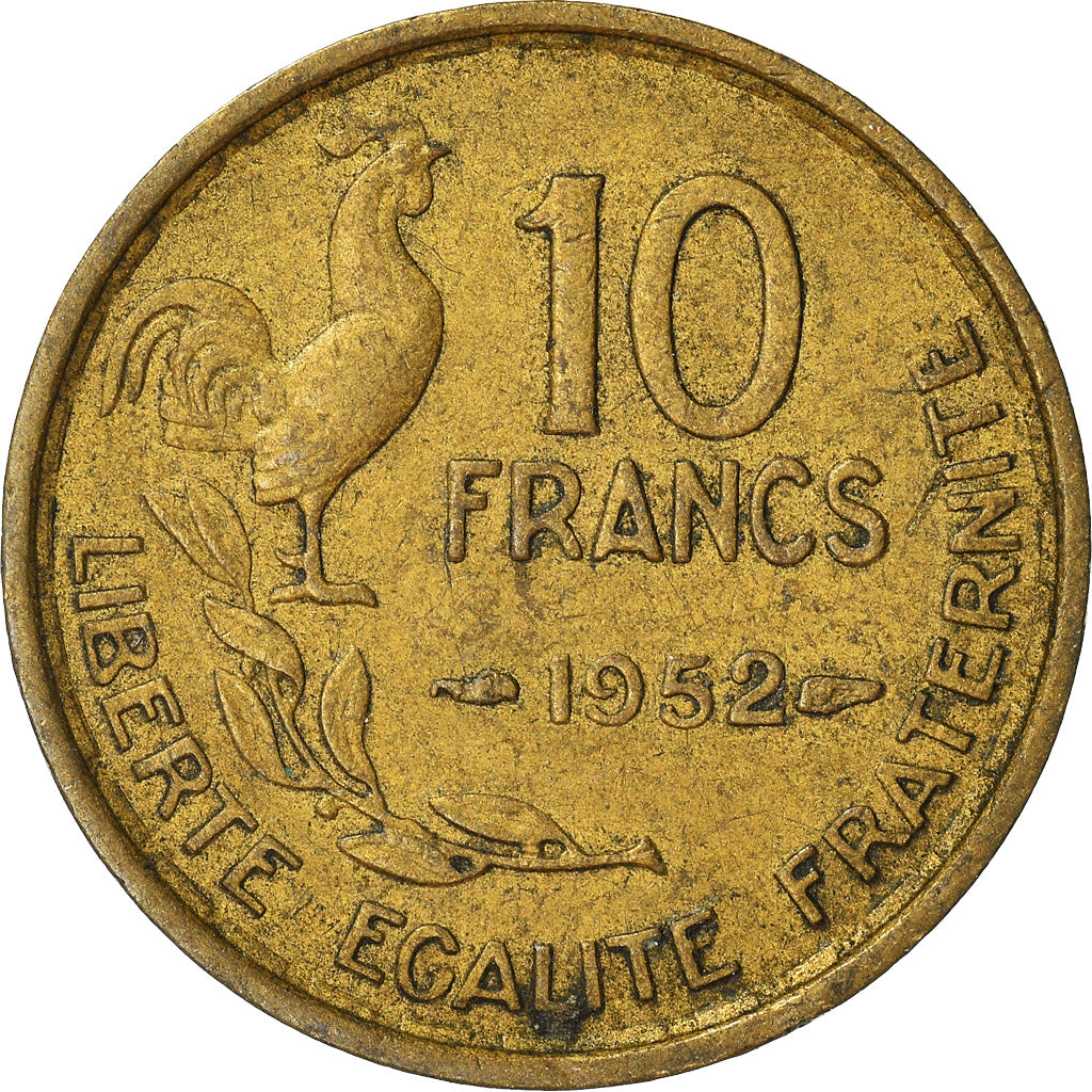 Coin, France, 10 Francs, 1952