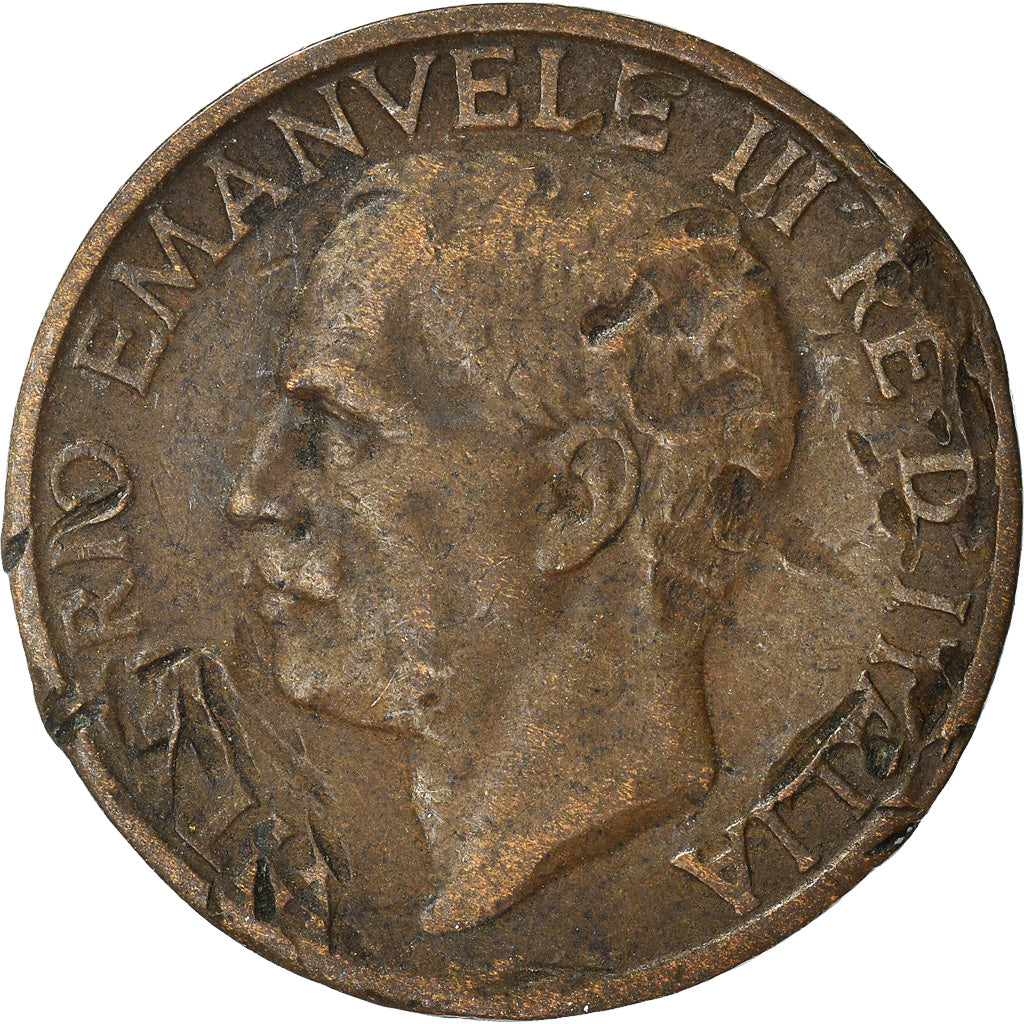 Moneda, Italia, 10 Centesimi, 1924