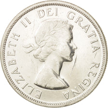 Monnaie, Canada, Elizabeth II, Dollar, 1963, Royal Canadian Mint, Ottawa, TTB+