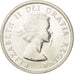 Moneta, Canada, Elizabeth II, Dollar, 1963, Royal Canadian Mint, Ottawa, BB+