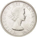 Canada, Elizabeth II, Dollar, 1964, Royal Canadian Mint, Ottawa, AU, KM:58