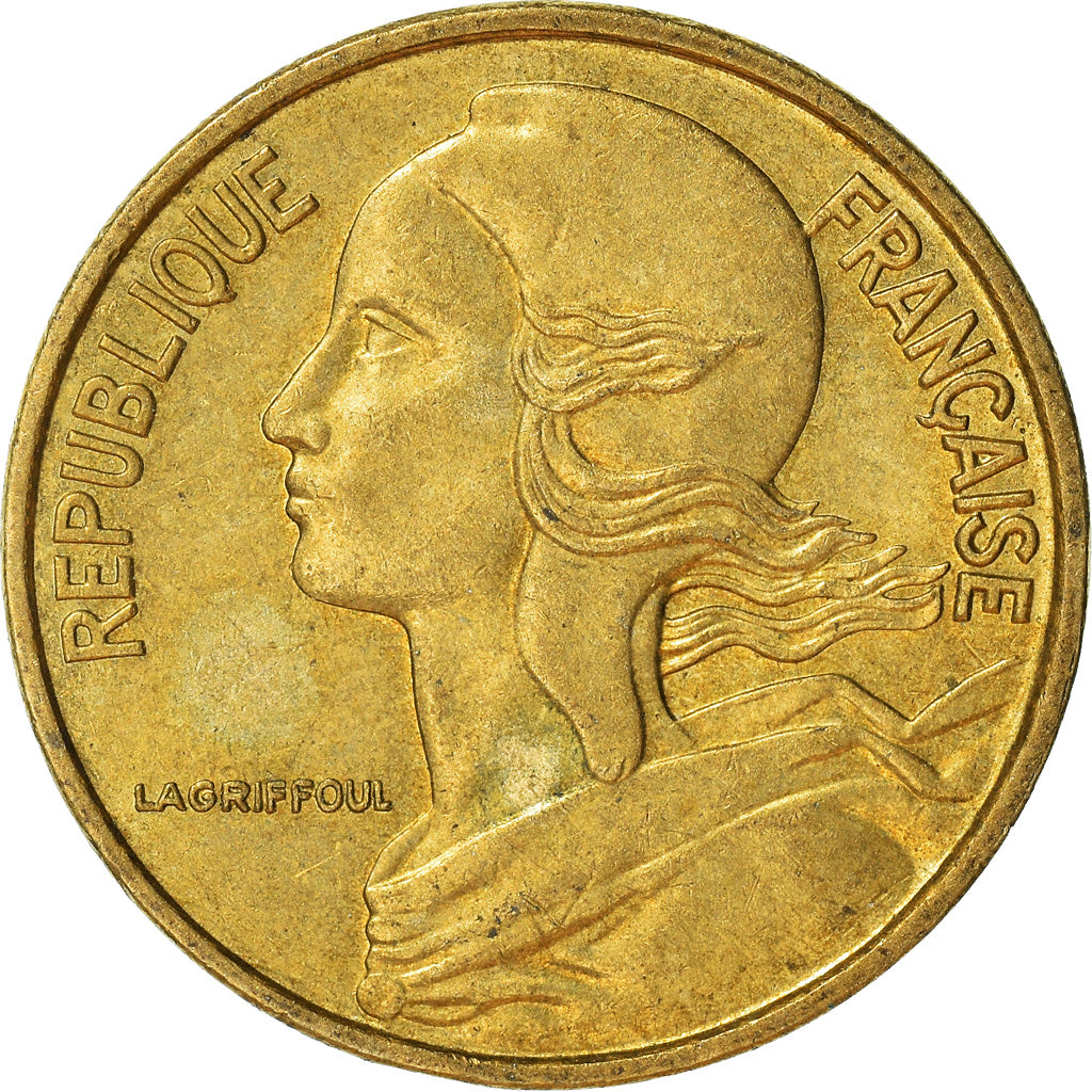 Munten, Frankrijk, 5 Centimes, 1966