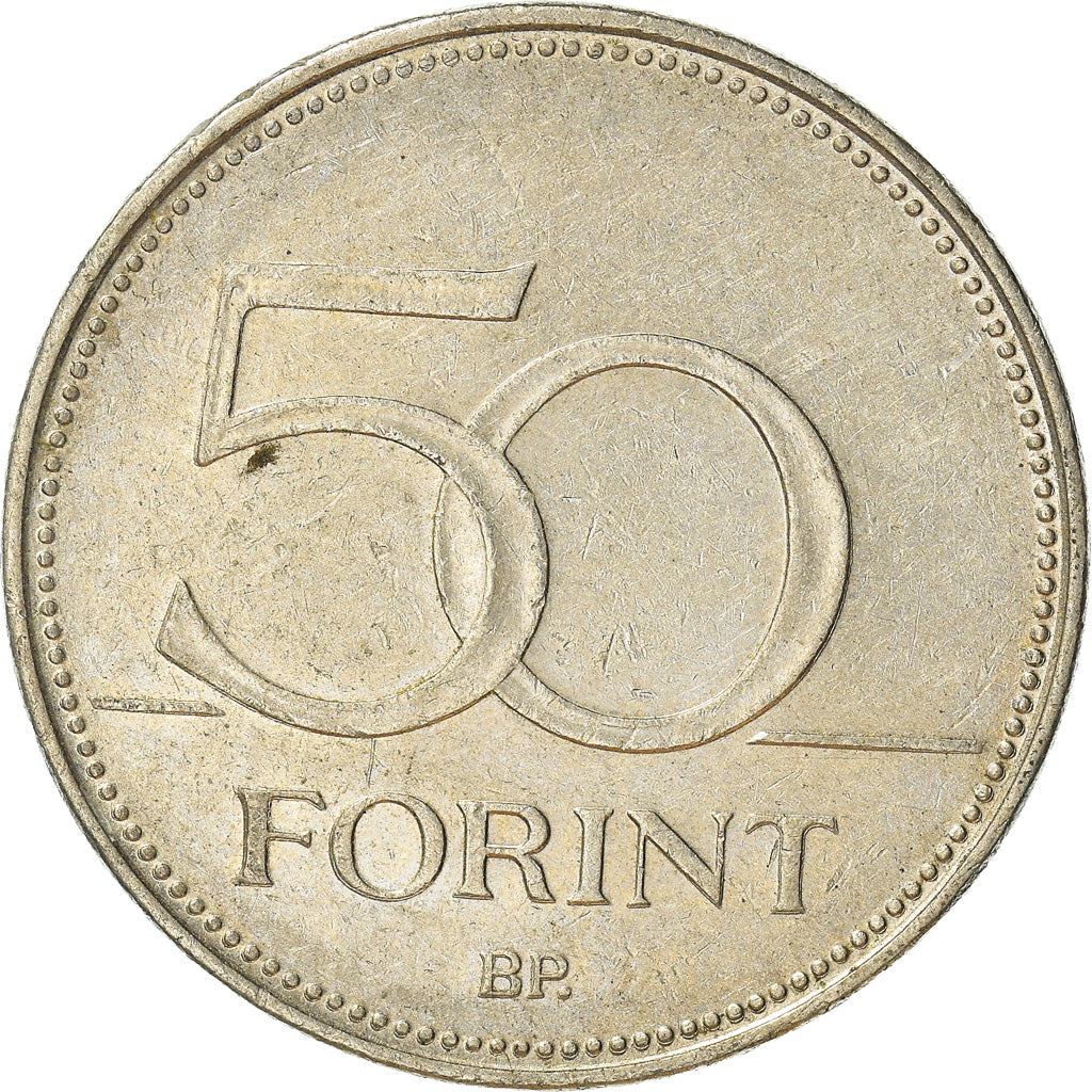 Coin, Hungary, 50 Forint, 1997