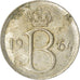 Monnaie, Belgique, 25 Centimes, 1964