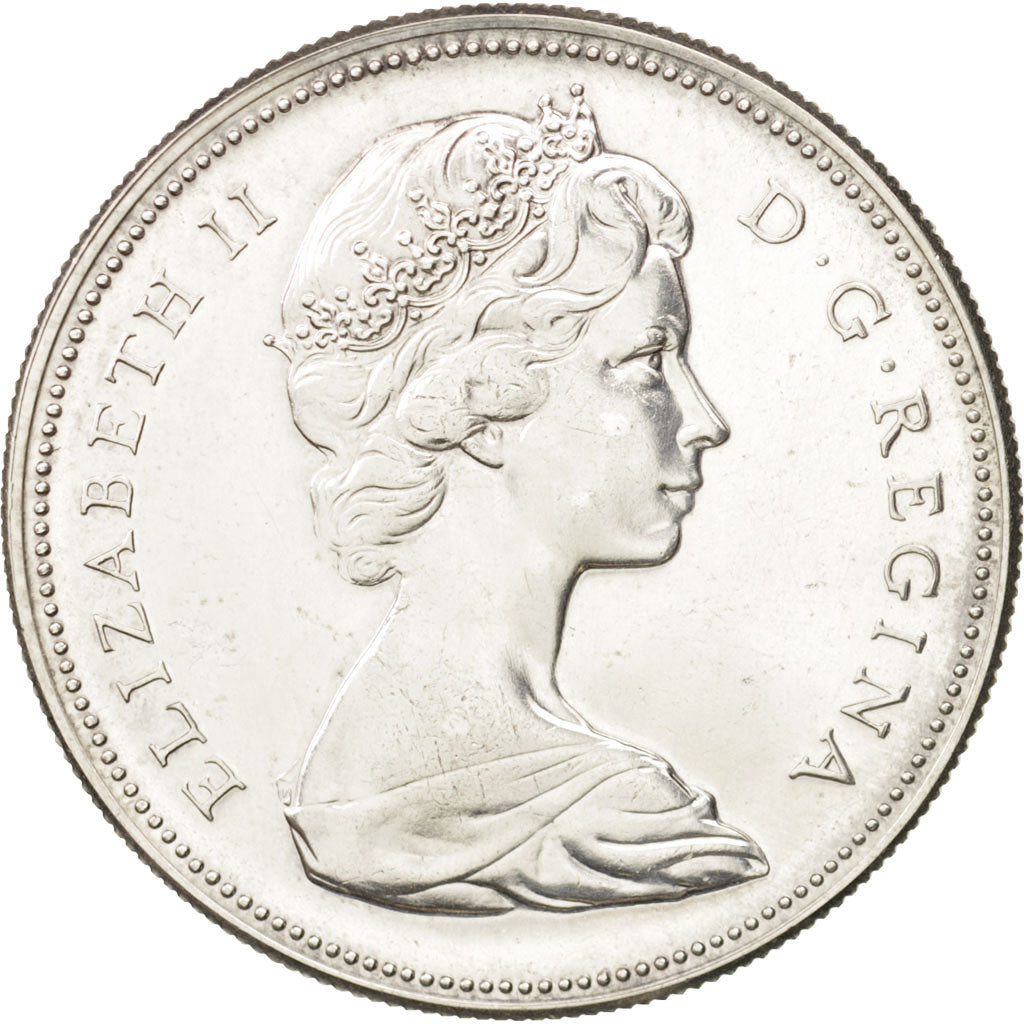 Coin, Canada, Elizabeth II, Dollar, 1967, Royal Canadian Mint, Ottawa, MS(63)
