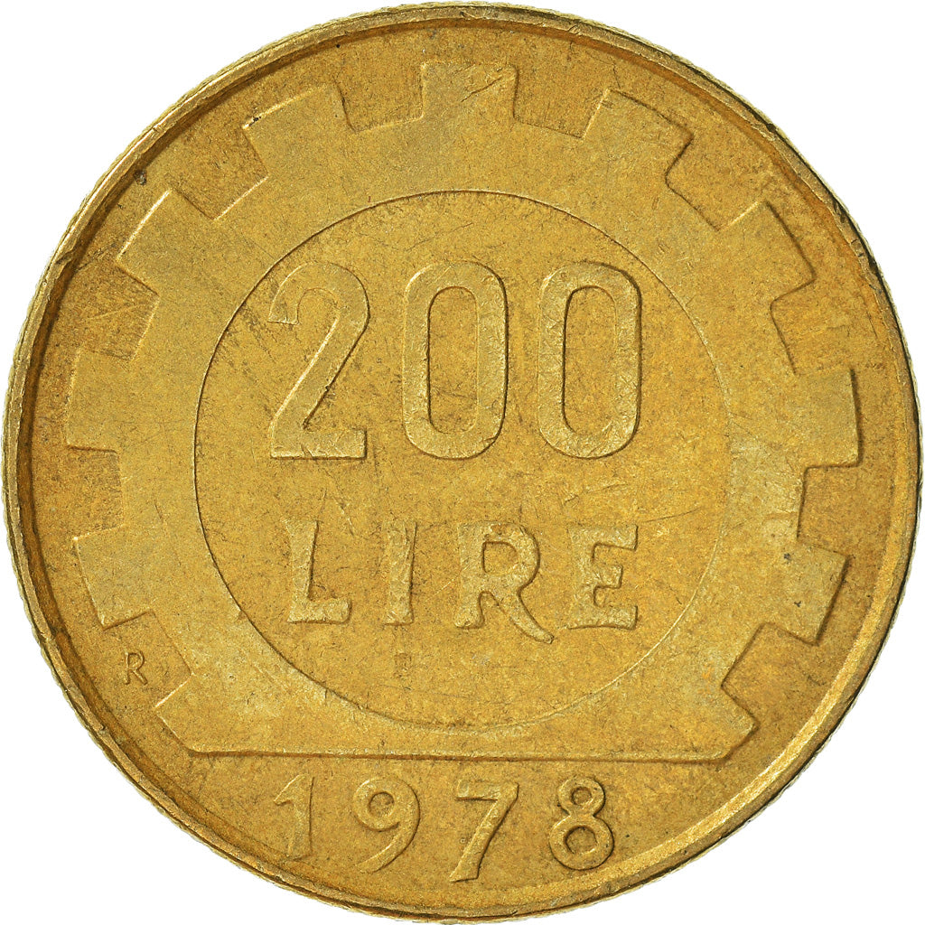 Munten, Italië, 200 Lire, 1978