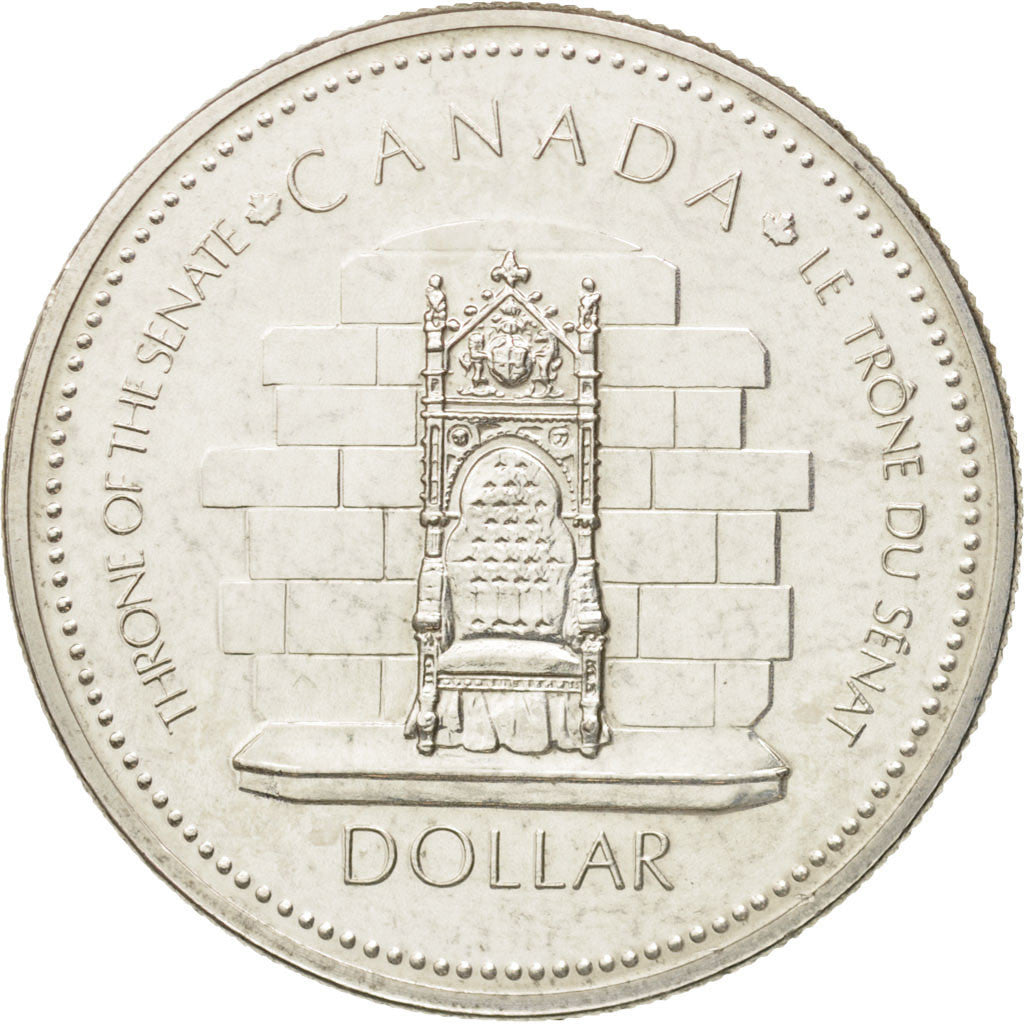 Coin, Canada, Elizabeth II, Dollar, 1977, Royal Canadian Mint, Ottawa
