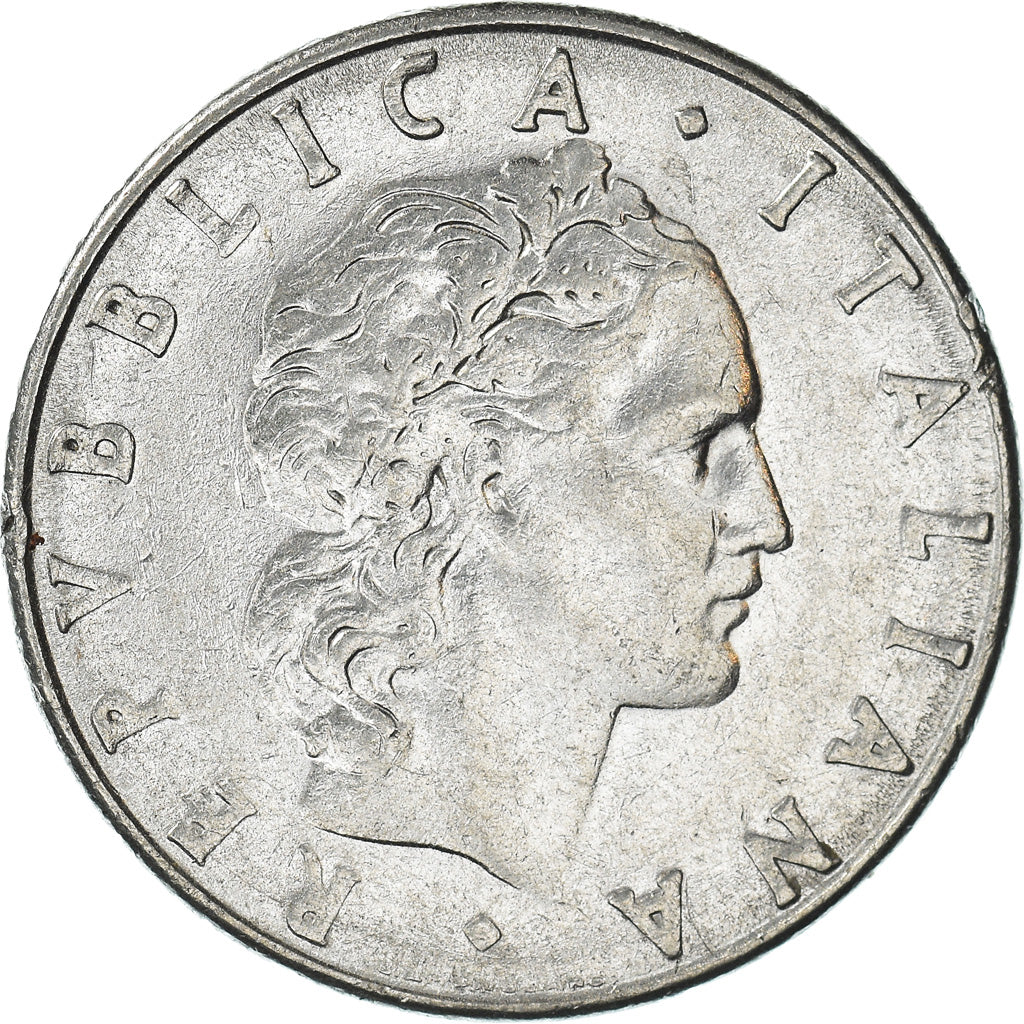 Moeda, Itália, 50 Lire, 1978