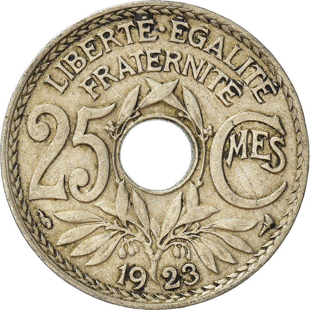 Moneta, Francia, 25 Centimes, 1923