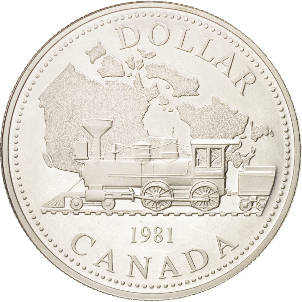 Canada, Elizabeth II, Dollar, 1981, Royal Canadian Mint, Ottawa, MS(63), KM:130