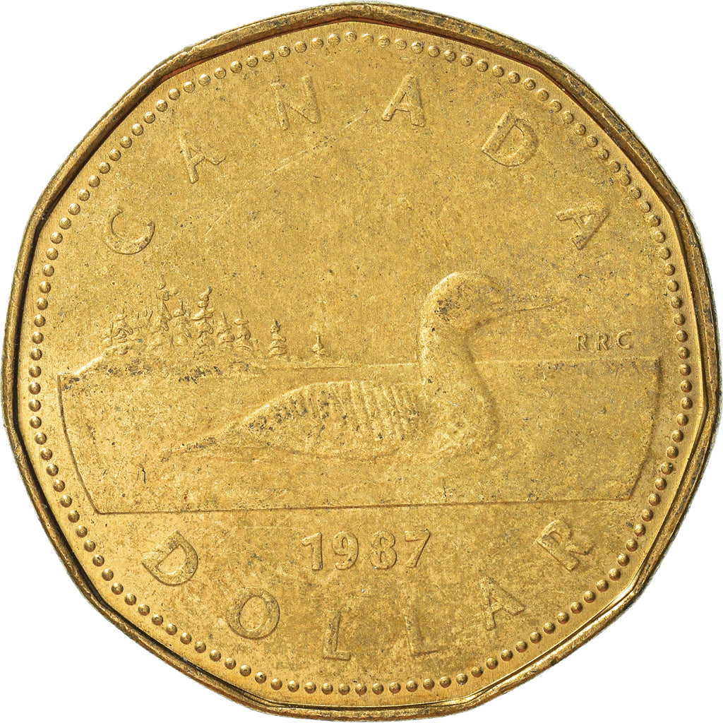 Moneta, Canada, Dollar, 1987