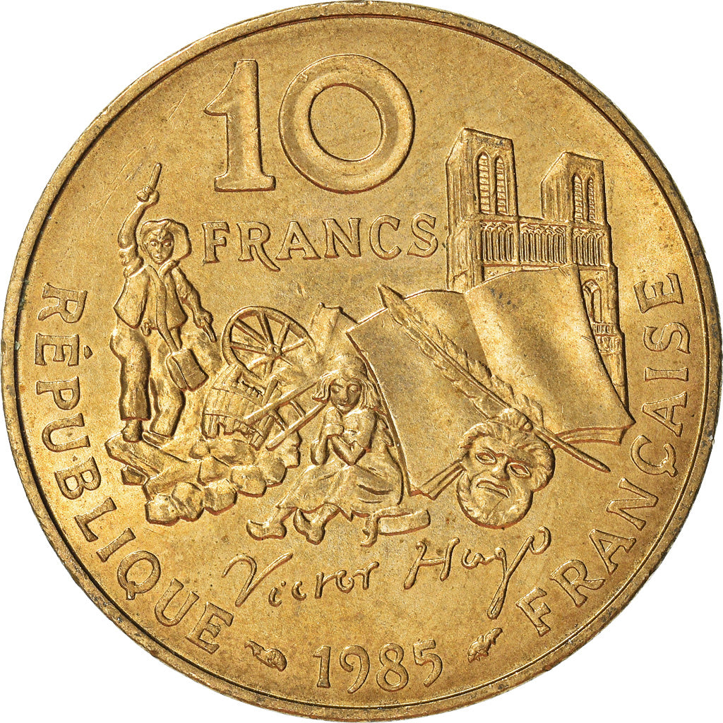 Coin, France, 10 Francs, 1985