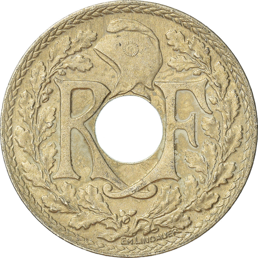 Monnaie, France, 10 Centimes, 1938