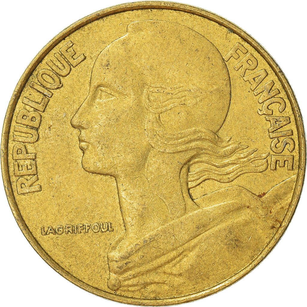 Moneta, Francia, 20 Centimes, 1976