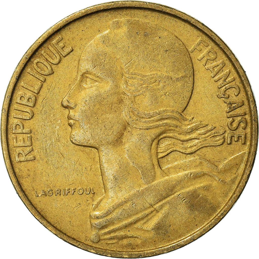 Moneta, Francia, 10 Centimes, 1967