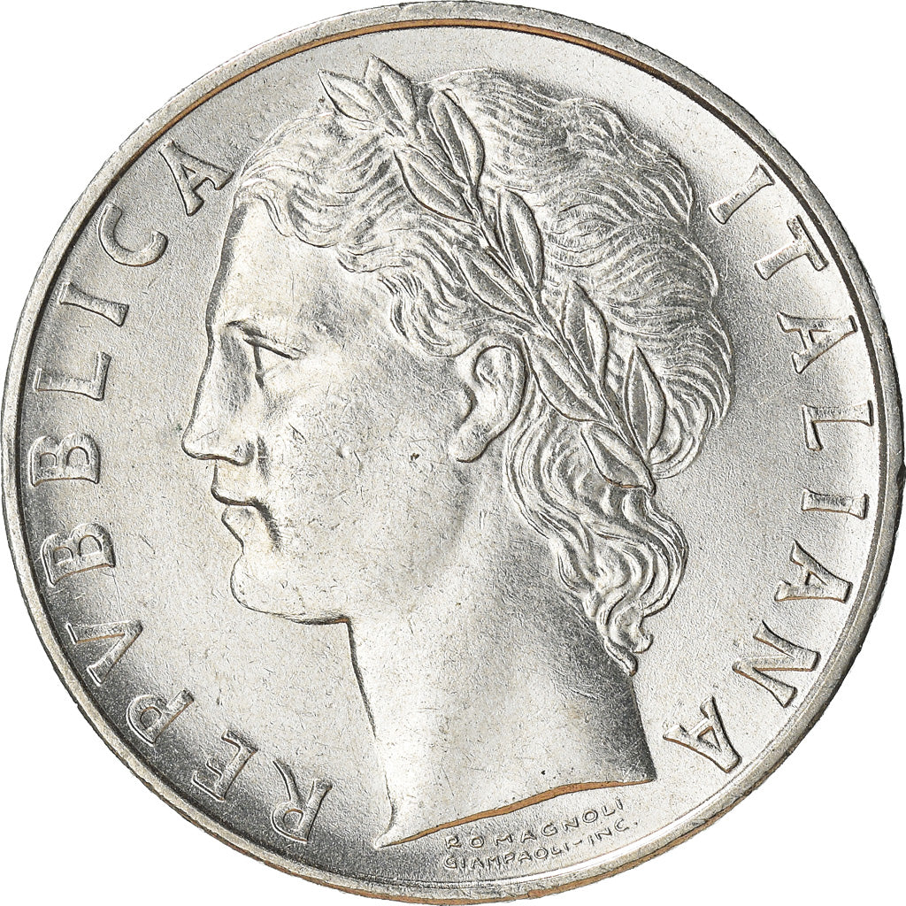 Moneda, Italia, 100 Lire, 1974