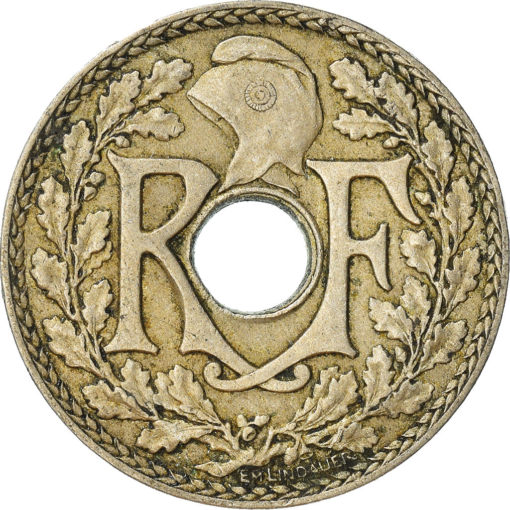 Moneta, Francia, 10 Centimes, 1924