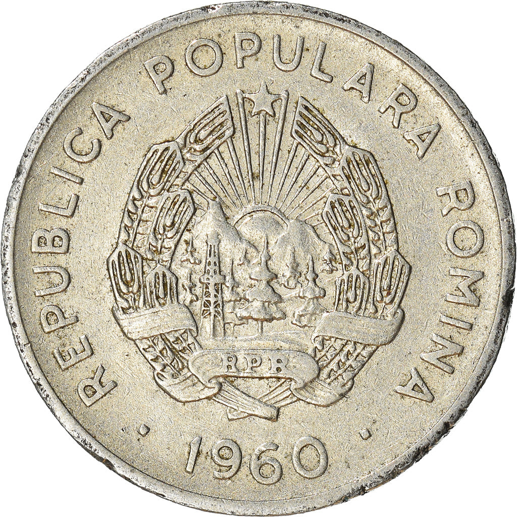Moneta, Romania, 15 Bani, 1960