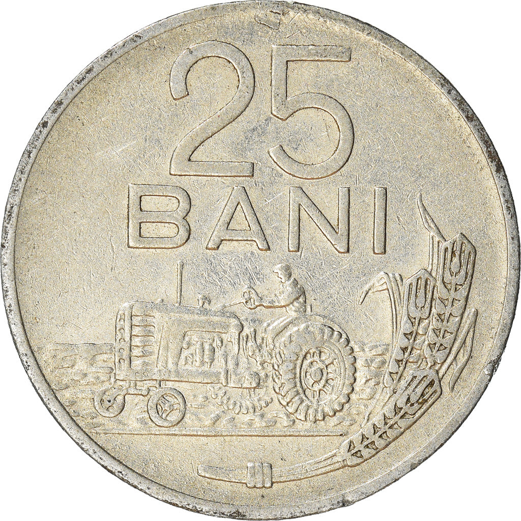 Monnaie, Roumanie, 25 Bani, 1960