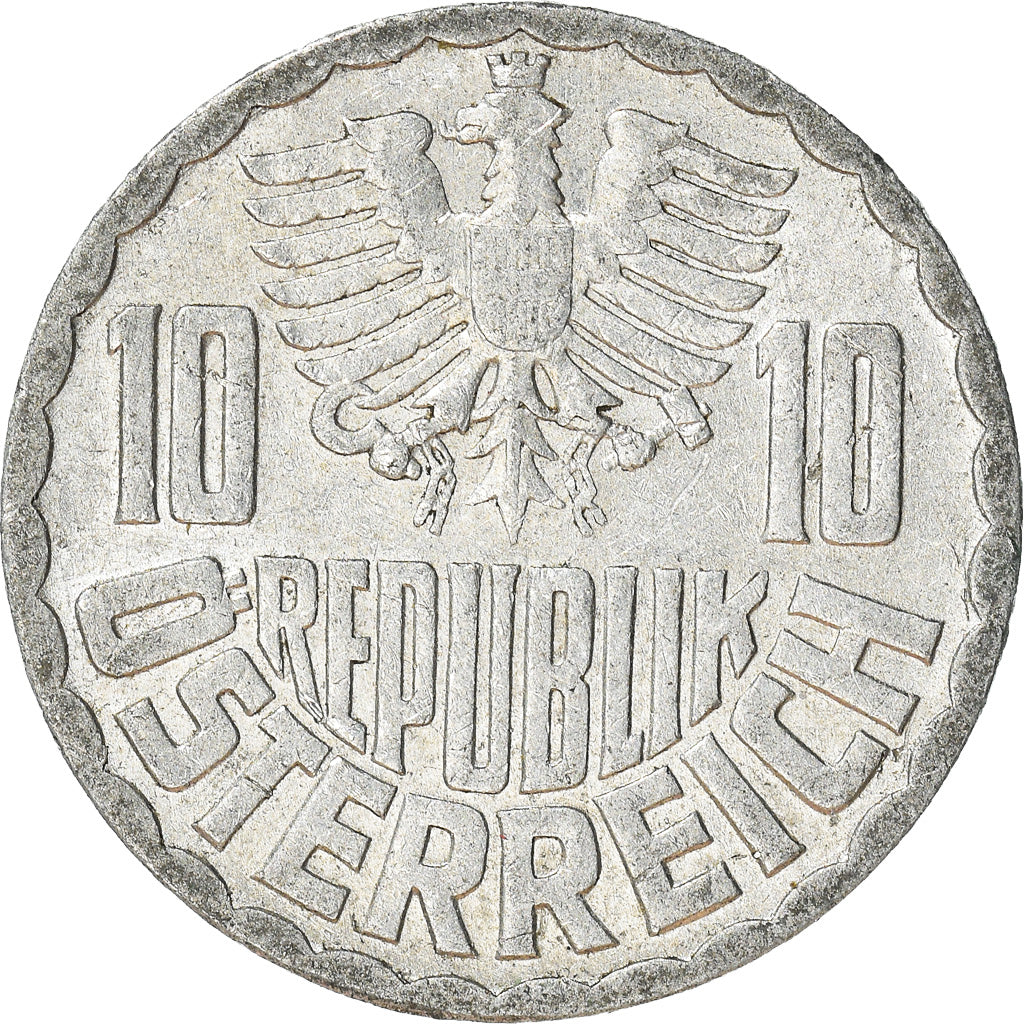 Münze, Österreich, 10 Groschen, 1969