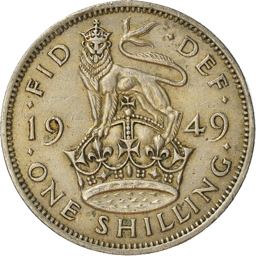 Monnaie, Grande-Bretagne, Shilling, 1949