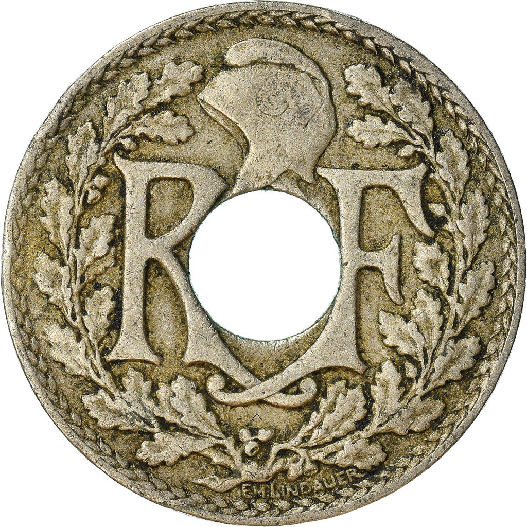 Moneta, Francia, 10 Centimes, 1923