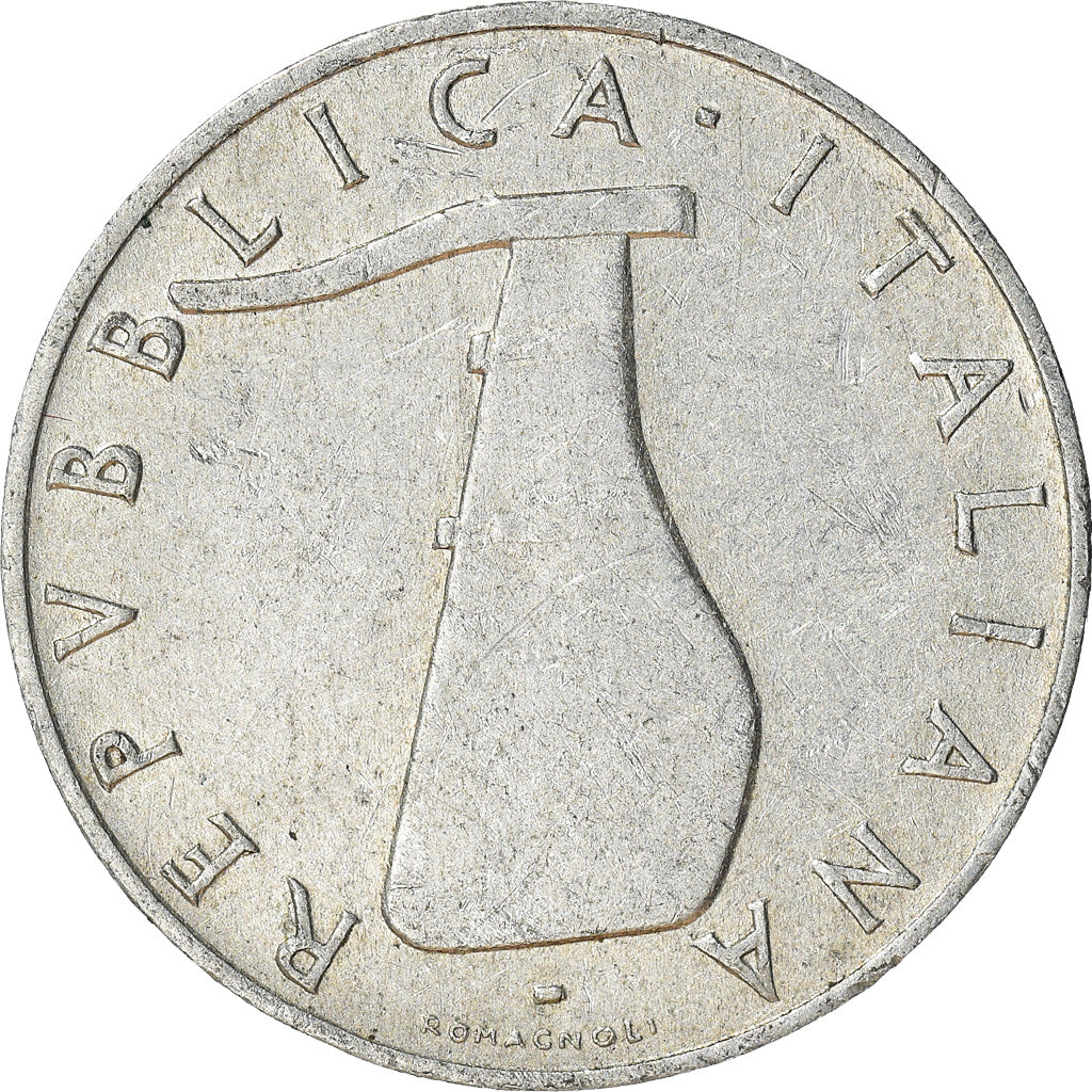 Munten, Italië, 5 Lire, 1953