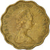 Coin, Hong Kong, 20 Cents, 1975