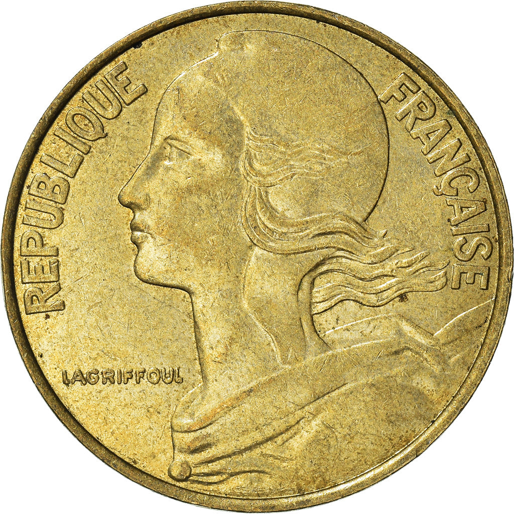 Moeda, França, 20 Centimes, 1996