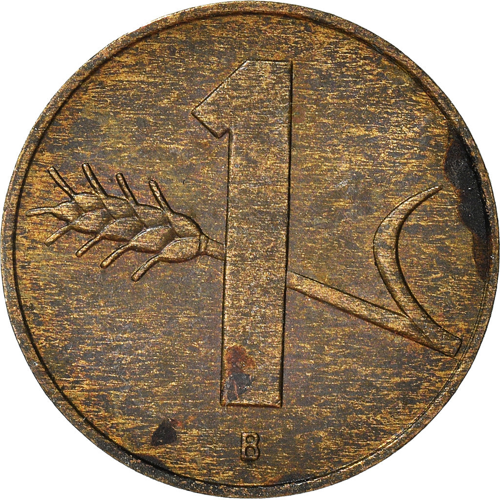 Münze, Schweiz, Rappen, 1957