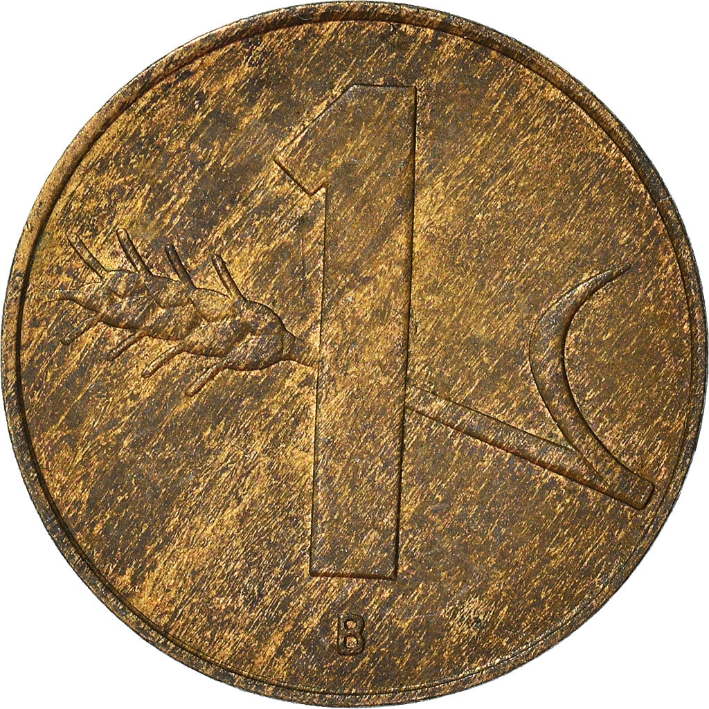 Monnaie, Suisse, Rappen, 1957