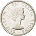 Coin, Canada, Elizabeth II, 50 Cents, 1964, Royal Canadian Mint, Ottawa