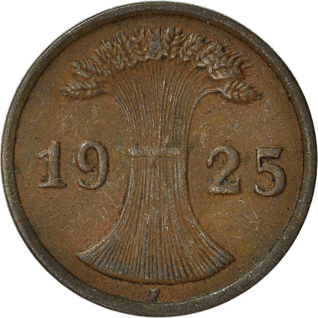 Coin, GERMANY, WEIMAR REPUBLIC, 2 Reichspfennig, 1925