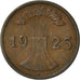 Moneda, ALEMANIA - REPÚBLICA DE WEIMAR, 2 Reichspfennig, 1925