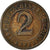 Moneta, GERMANIA, REPUBBLICA DI WEIMAR, 2 Reichspfennig, 1925