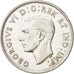 Canada, George VI, 50 Cents, 1943, Royal Canadian Mint, Ottawa, EF(40-45),Silver
