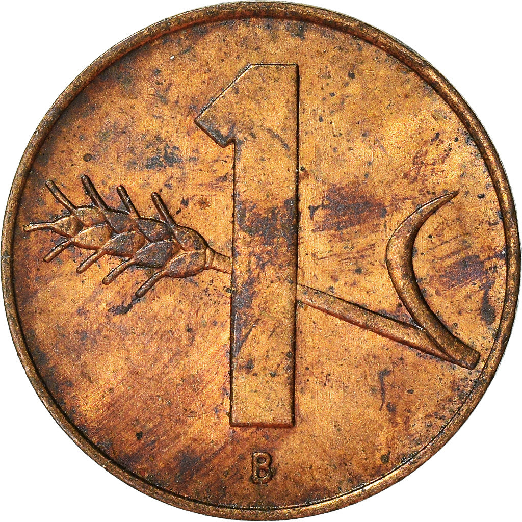 Moneta, Szwajcaria, Rappen, 1963