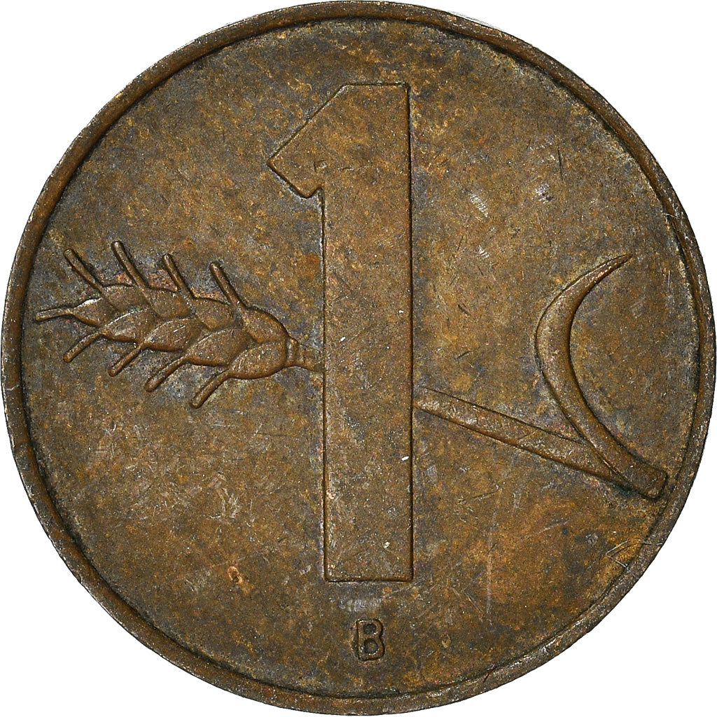Münze, Schweiz, Rappen, 1958