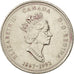 Canada, Elizabeth II, 25 Cents, 1992, Royal Canadian Mint, Ottawa, EF(40-45)