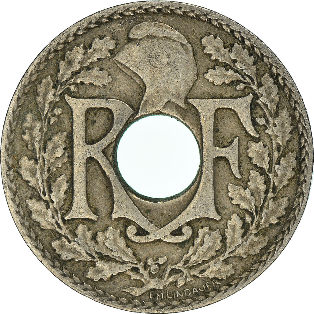 Moneta, Francia, 10 Centimes, 1922