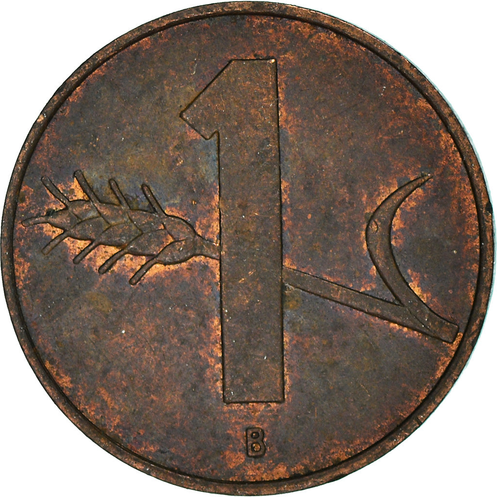 Monnaie, Suisse, Rappen, 1958